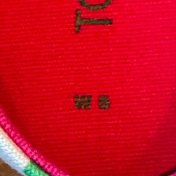 Toms Alpargata Natural Cherries Print Canvas Slip On Shoes Womens Size 5M - Picture 3 of 12